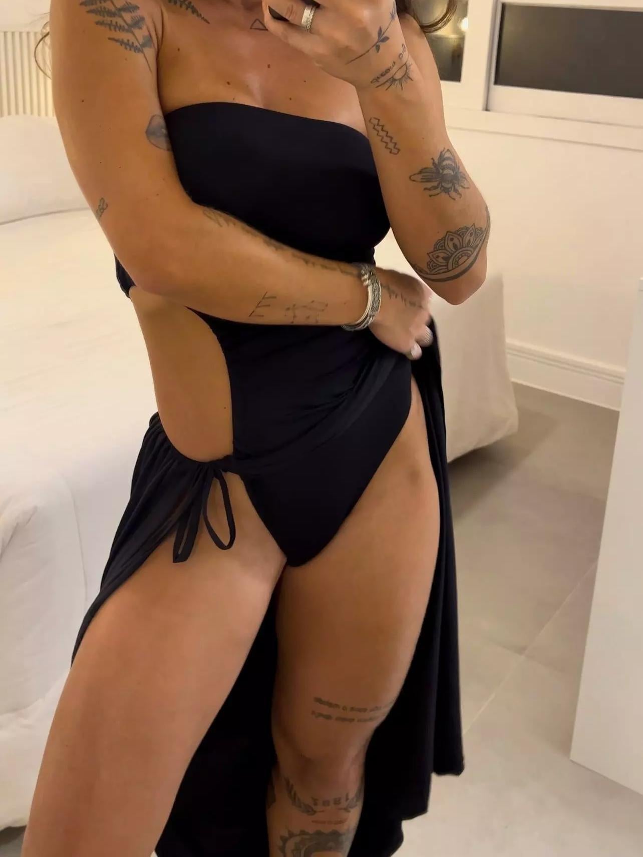 Vestido Body Bandeau