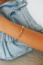 Pulseira Aureliana Banhada a Ouro 18K